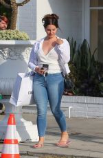 LANA DEL REY in Denim Out on Melrose Place in West Hollywood 05/23/2022