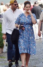 LANA DEL REY Out Shopping in Portofino 05/14/2022