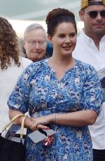 LANA DEL REY Out Shopping in Portofino 05/14/2022