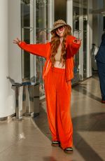 LARSEN THOMPSON Arrives at Hotel Martinez in Cannes 05/20/2022