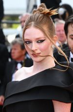 LARSEN THOMPSON at Triangle of Sadness Premiere at 2022 Cannes Film Festival 05/21/2022