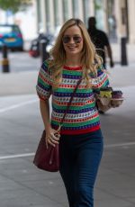 LAURA WHITMORE Arrives at BBC Studios in London 05/29/2022