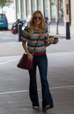 LAURA WHITMORE Arrives at BBC Studios in London 05/29/2022