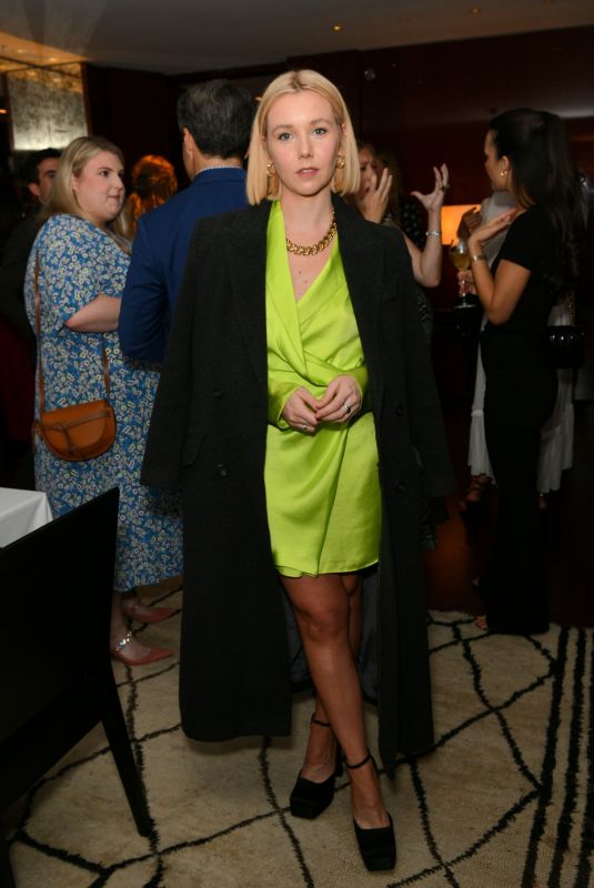LAUREN LYLE at Summer Skincare Dinner Hosted by 111skin and Wedding Edition at Bvlgari Hotel in London 05/04/2022
