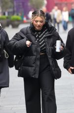 LAUREN SPENCER SMITH Arrives at Capital Breakfast Show in London 05/04/2022