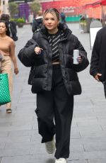 LAUREN SPENCER SMITH Arrives at Capital Breakfast Show in London 05/04/2022