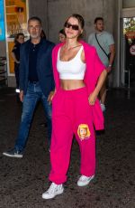 LEA ELUI Arrives at Nice Airport 05/18/2022