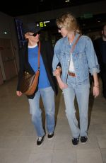 LEA SEYDOUX Arrives at Nice Airport 05/19/2022
