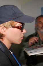 LEA SEYDOUX Arrives at Nice Airport 05/19/2022