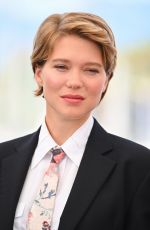 LEA SEYDOUX at Crimes of the Future Photocall at 2022 Cannes Film Festival 05/24/2022