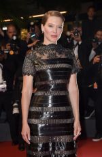LEA SEYDOUX at Crimes of the Future Premiere at 75th Annual Cannes Film Festival 05/23/2022