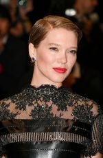 LEA SEYDOUX at Crimes of the Future Premiere at 75th Annual Cannes Film Festival 05/23/2022