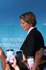 LEA SEYDOUX at Crimes of the Future Press Conference at 2022 Cannes Film Festival 05/24/2022