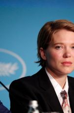 LEA SEYDOUX at Crimes of the Future Press Conference at 2022 Cannes Film Festival 05/24/2022