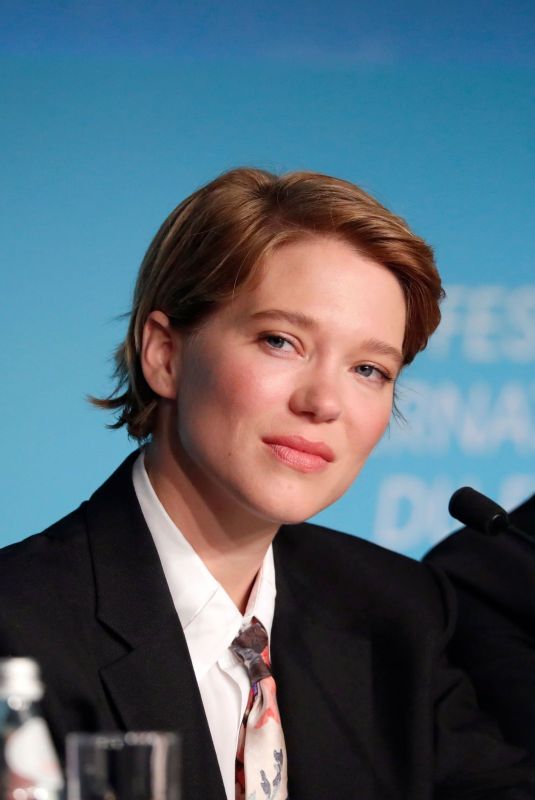 LEA SEYDOUX at Crimes of the Future Press Conference at 2022 Cannes Film Festival 05/24/2022