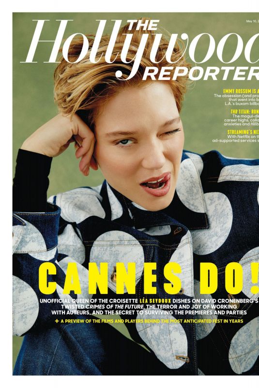 LEA SEYDOUX in The Hollywood Reporter, May 2022