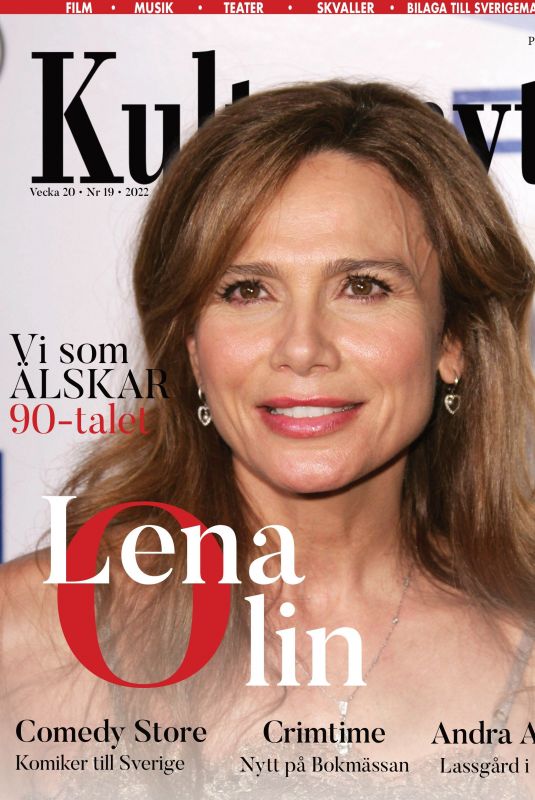 LENA OLIN in Sverigemagasinet Kulturnytt, May 2022