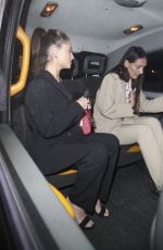 LENI KLUM Leaves Chiltern Firehouse in London 05/03/2022