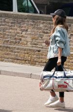 LILIAN DE CARVALHO Visits Boris Becker in Wandsworth Prison in London 05/05/2022