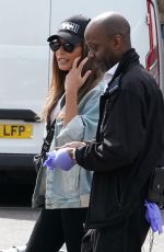 LILIAN DE CARVALHO Visits Boris Becker in Wandsworth Prison in London 05/05/2022