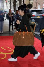LILY ALLEN Arrives at Carlyle Hotel in New York 05/02/2022