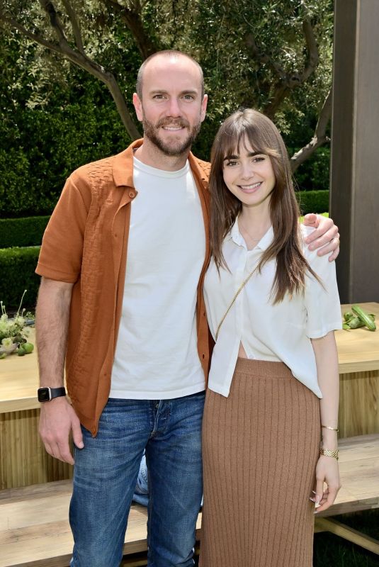 LILY COLLINS at Netflix is a Joke Presents Ted