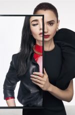 LILY COLLINS for Clash De Cartier 2022 Campaign
