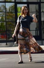 LILY COLLINS Out and About in Los Angeles 05/15/2022