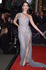 LILY JAMES Heading to 2022 Met Gala in New York 05/02/2022