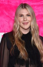 LILY RABE at Angelyne Premiere Pacific Design Center in West Hollywood 05/10/2022
