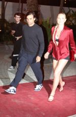 LINDSEY VONN Arrives at Carbone in Miami 05/08/2022