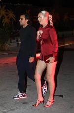 LINDSEY VONN Arrives at Carbone in Miami 05/08/2022
