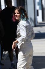 LUCY HALE Arrives on the Set of a New Project in Los Angeles 05/12/2022