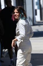 LUCY HALE Arrives on the Set of a New Project in Los Angeles 05/12/2022