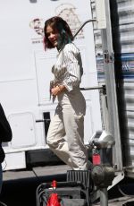 LUCY HALE Arrives on the Set of a New Project in Los Angeles 05/12/2022