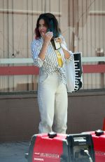 LUCY HALE Arrives on the Set of a New Project in Los Angeles 05/12/2022