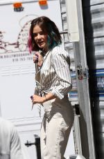 LUCY HALE Arrives on the Set of a New Project in Los Angeles 05/12/2022