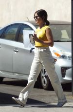 LUCY HALE Arrives on the Set of a New Project in Los Angeles 05/12/2022