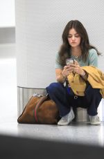 LUCY HALE at LAX Airport in Los Angeles 05/24/2022