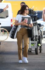 LUCY HALE Heading to the Movie Set in Los Angeles 05/06/2022