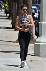 LUCY HALE Leaves a Gym in Studio City 05/09/2022