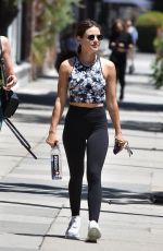 LUCY HALE Leaves a Gym in Studio City 05/09/2022