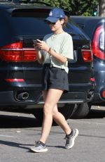 LUCY HALE Out After Hiking Session in Los Feliz Mountains 05/01/2022