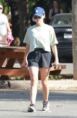 LUCY HALE Out After Hiking Session in Los Feliz Mountains 05/01/2022