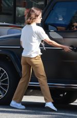 LUCY HALE Out for Iced Coffee in Studio City 05/06/2022