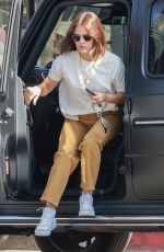 LUCY HALE Out for Iced Coffee in Studio City 05/06/2022