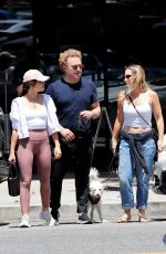 LUCY HALE Out for Lunch Date with Her Friends in Los Feliz 05/05/2022