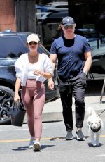 LUCY HALE Out for Lunch Date with Her Friends in Los Feliz 05/05/2022