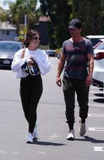 LUCY HALE Out with a Friend in Los Angeles 05/27/2022