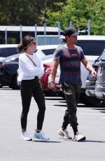 LUCY HALE Out with a Friend in Los Angeles 05/27/2022